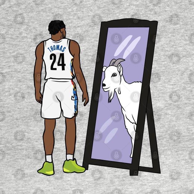 Cam Thomas Mirror GOAT by rattraptees